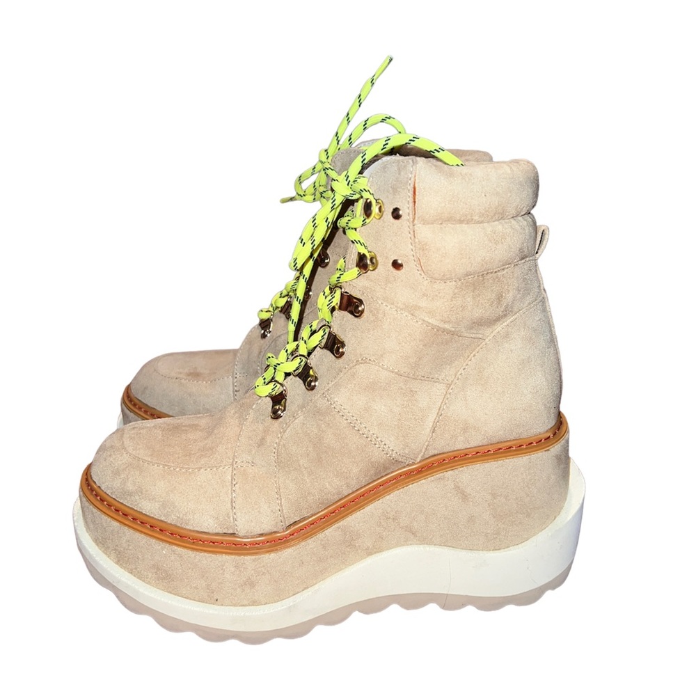 Free People Vegan Road Trip Platform Boot - Size 8
